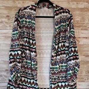 Hot Ginger Retro Style Cardigan Size 3X